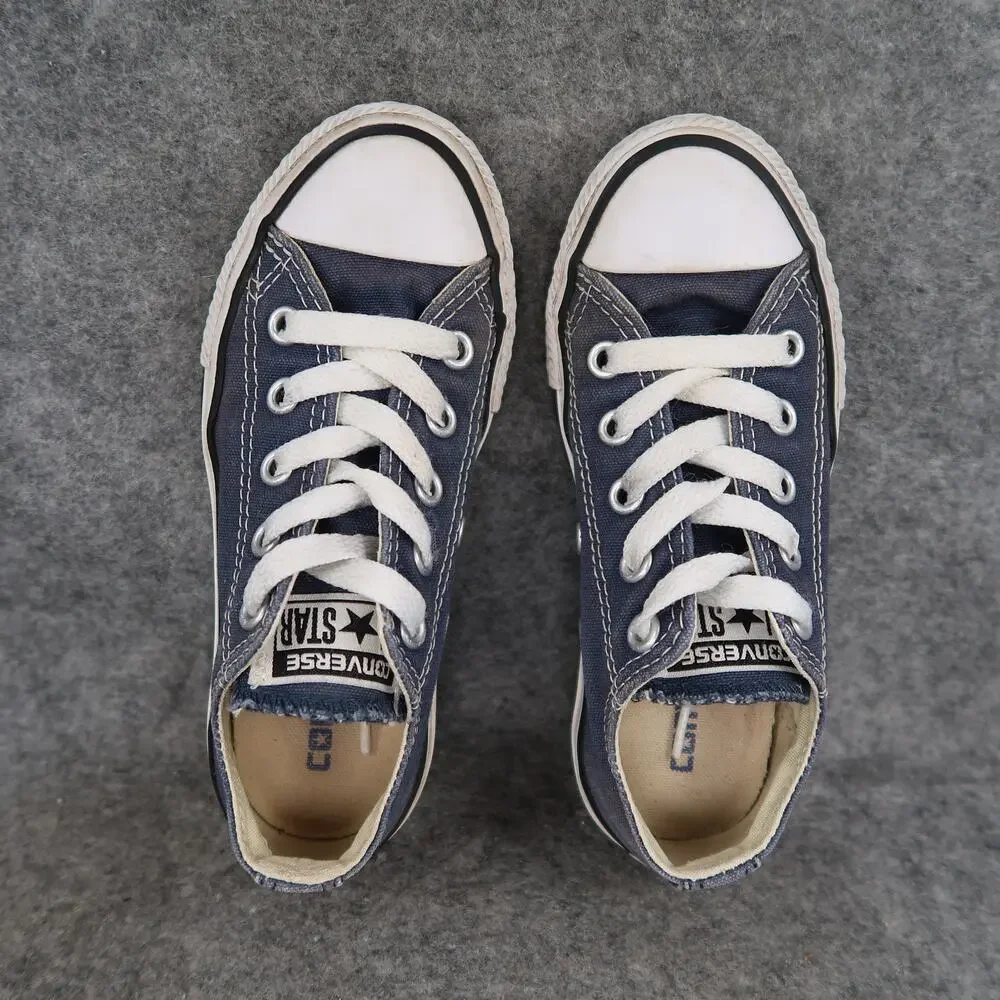 Converse Shoes Kids 11 Sneakers Casual Chuck Taylor All Star Canvas Lace Up Blue